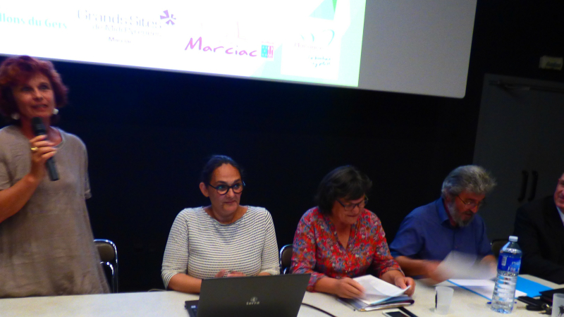 Marciac assemblée générale de l'Office de Tourisme