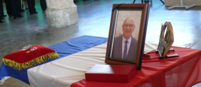 L'adieu à Gérard Marcet, maire de Mauvezin