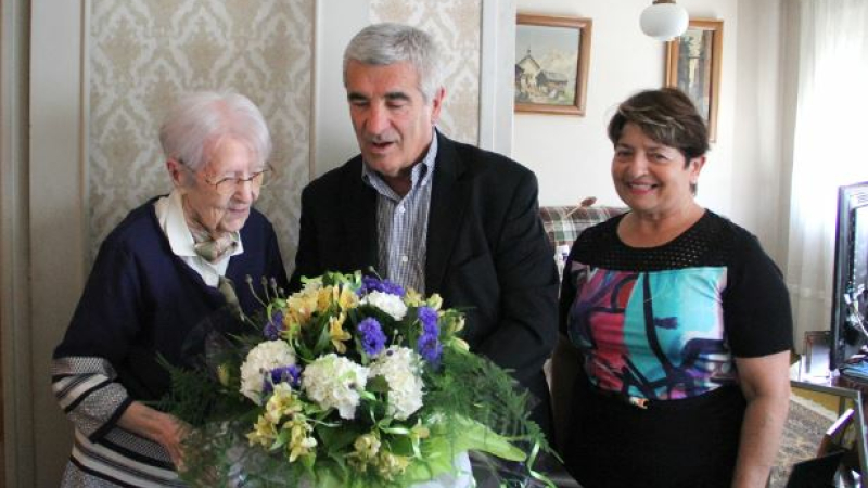 La doyenne de la région Occitanie a fêté ses 110 ans hier 