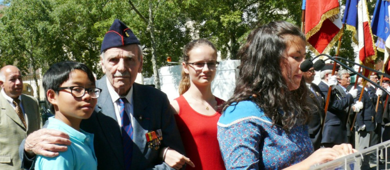 Auch : Cérémonie de l'appel du 18 juin 1940   