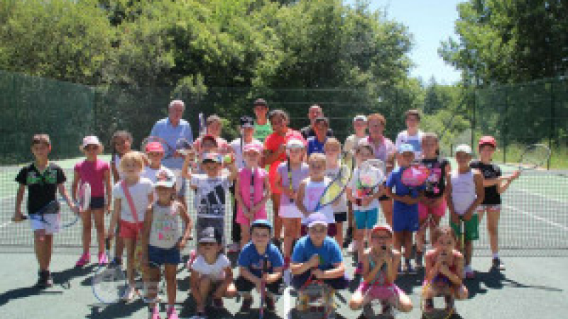 Estang : L’école de tennis a fait la fête