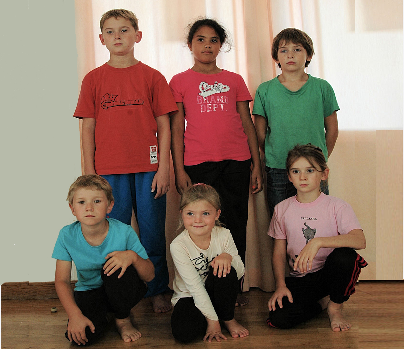 Les jeunes de l'atelier Pierrot
