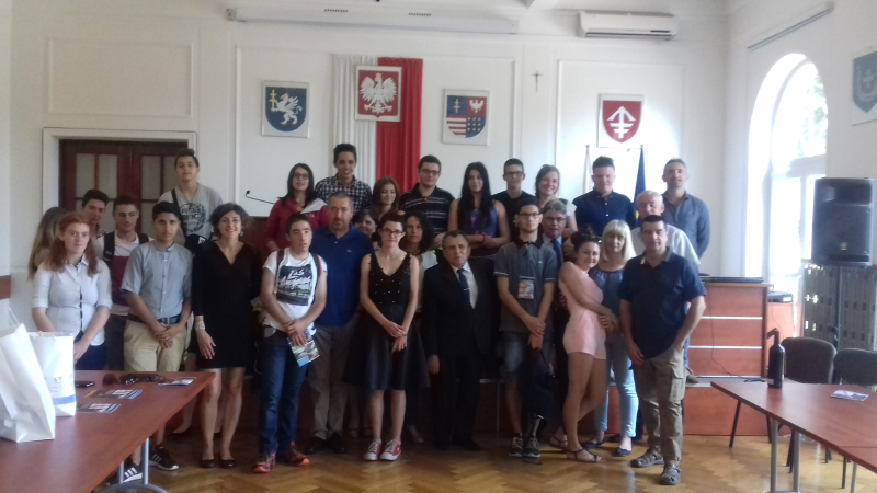 Jeunes du Complexe de Pagès Beaumarchès en Pologne