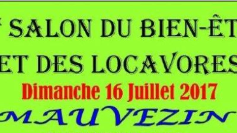 Troisième Salon du bien-être et des locavores