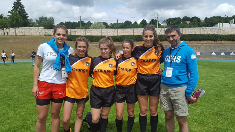 Les gersoises au révélateur du niveau national du rugby féminin