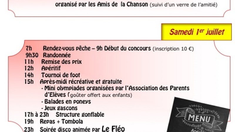 SAINT SAUVY -   Trois jours de festivités !