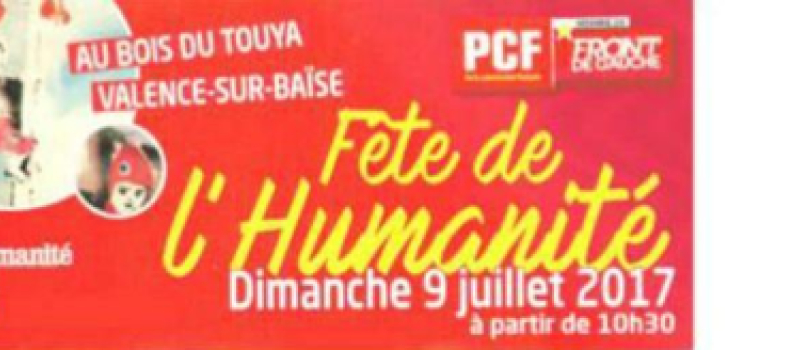 Dimanche 9 juillet «La fête de l’Huma du Gers» reçoit Patrick Appel Muller, directeur de la rédaction du journal l’Humanité