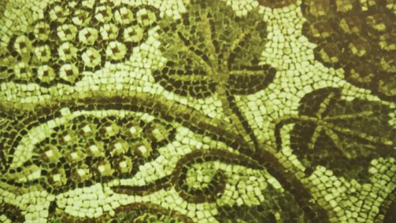 La prestigieuse mosaïque du Mian à Flaran