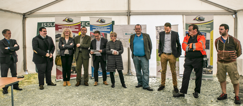 CCBA et Lanne-Soubiran – Inauguration de la ZAC de Deux-Ponts