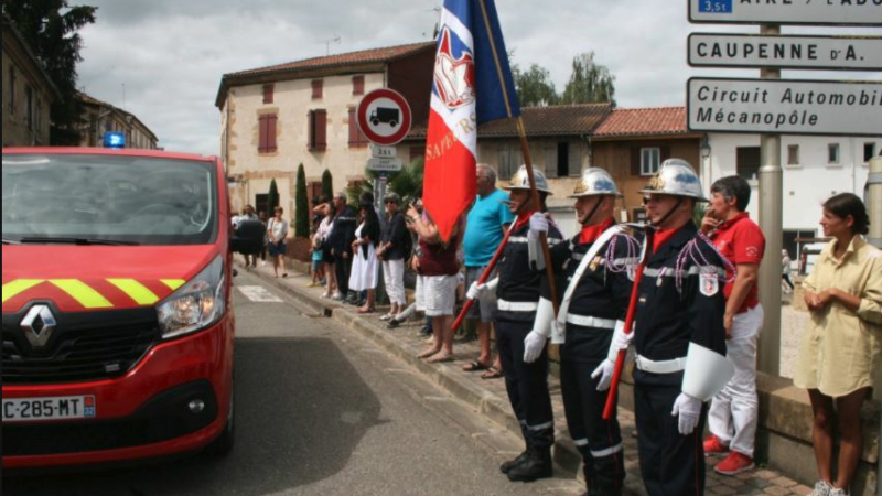 Nogaro le 14 juillet des pompiers