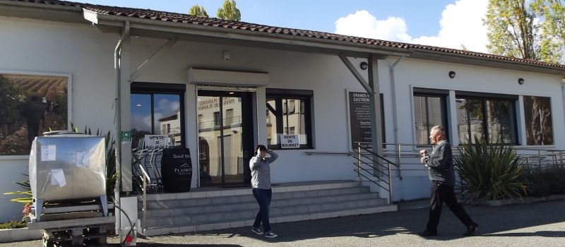 Plaimont : Stand de vente de Plaisance du Gers