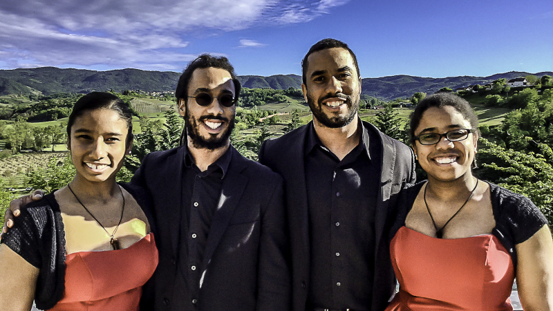 Le Houga - Musique classique et sud-américaine par le quatuor Despax