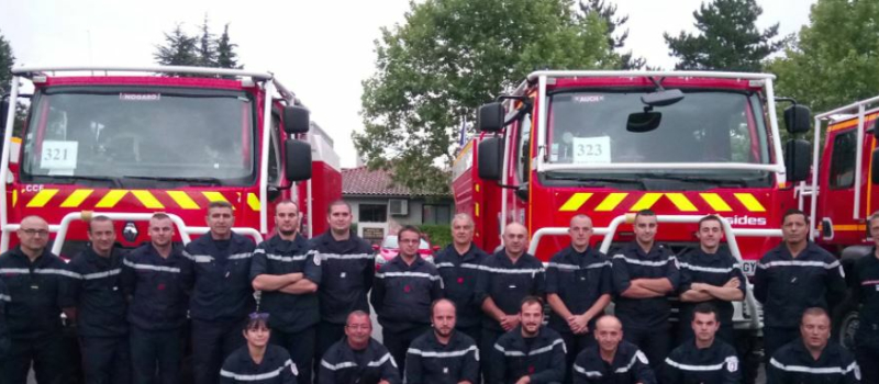 Les sapeurs pompiers engagés contre les feux dans le var 