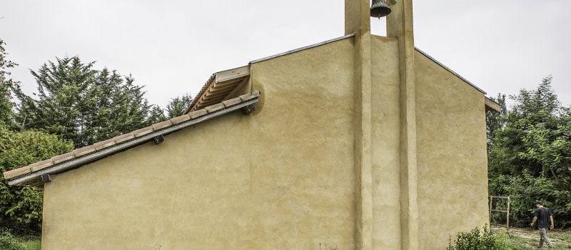 Magnan – Chapelle de Daunian: le plus gros est fait