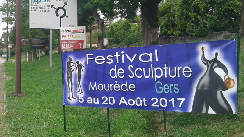  Festival des sculptures àMourède