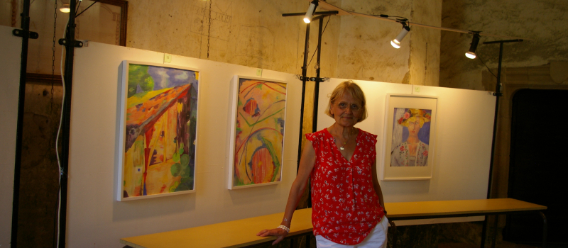 Exposition en l'Eglise Romane de Mazères 