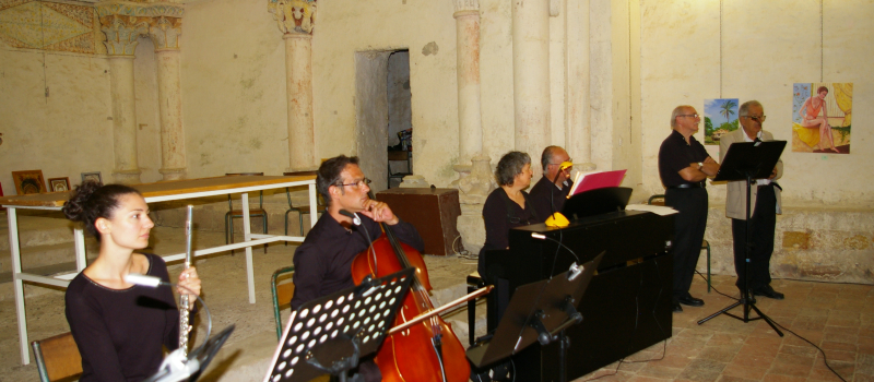 Concert dimanche 13 août en l'église de Mazères 
