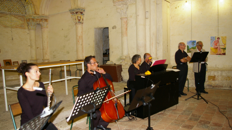 Concert dimanche 13 août en l'église de Mazères 