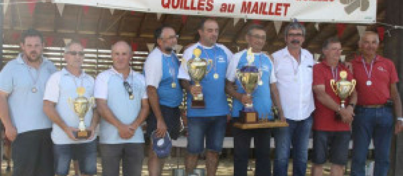 Gers : Championnats de France de quilles au maillet par équipes