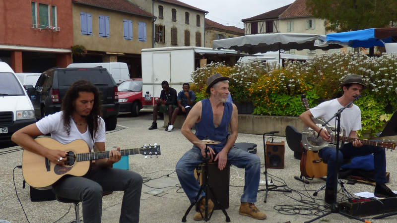 Marciac Le dernier marché musical de l'été