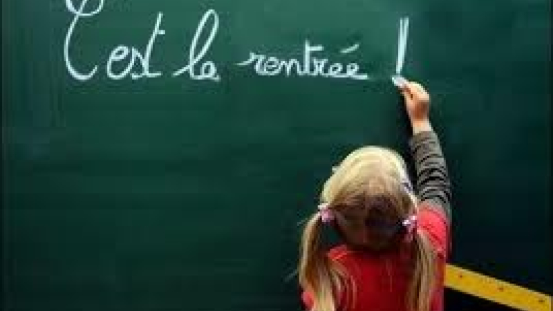 Rentrée scolaire c'est maintenant