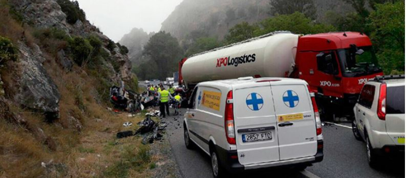 Cinq français trouvent la mort sur les routes espagnoles