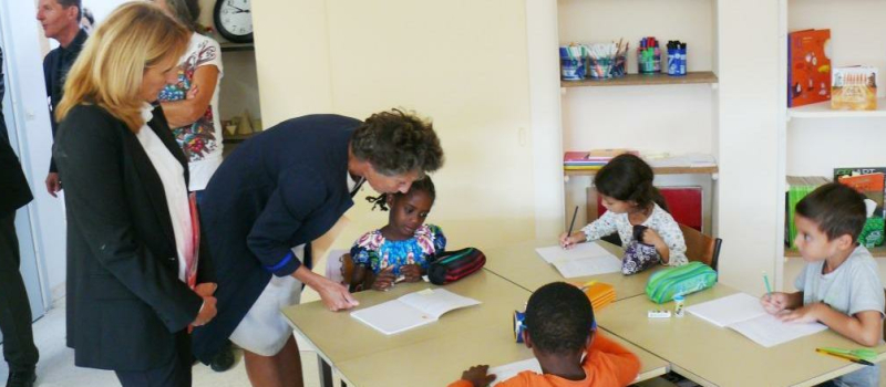 L'école primaire d'Artagnan et le collège Mathalin ont reçu la visite de la rectrice de l'académie de Toulouse