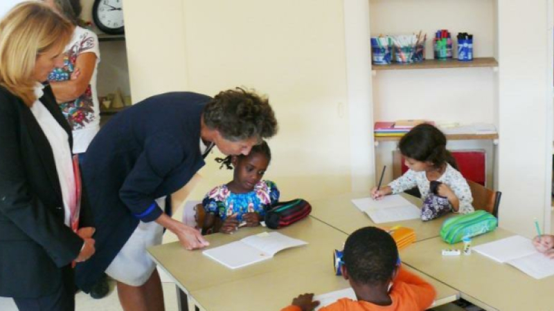 L'école primaire d'Artagnan et le collège Mathalin ont reçu la visite de la rectrice de l'académie de Toulouse