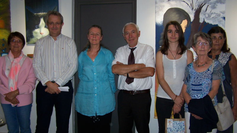Exposition de peintures de l'association "Les Arts du Levant" à l'Isle-Jourdain