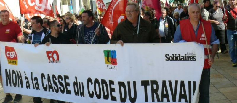 Les représentants syndicaux satisfaits de la mobilisation contre les ordonnances de la loi travail