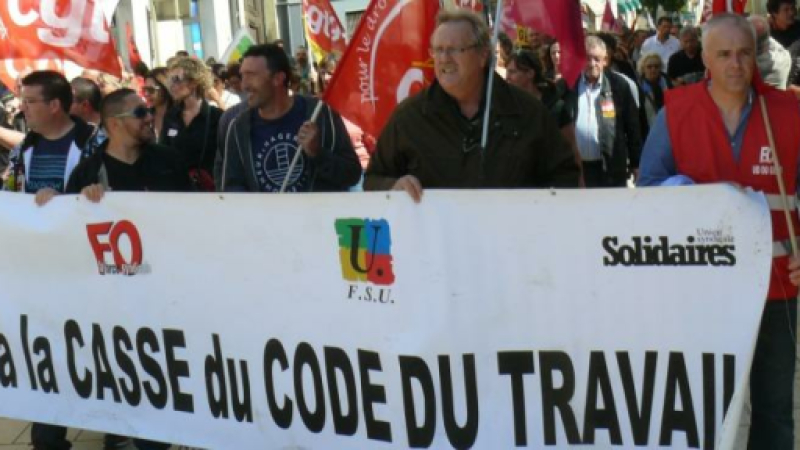 Les représentants syndicaux satisfaits de la mobilisation contre les ordonnances de la loi travail
