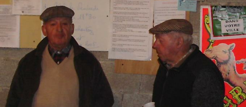Décès au sein de l'association de la pétanque:M.M.Duffour et Insa