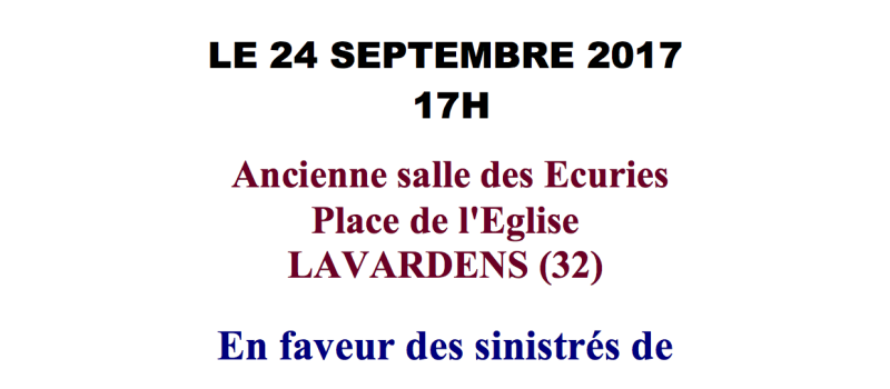 Evènement à Lavardens