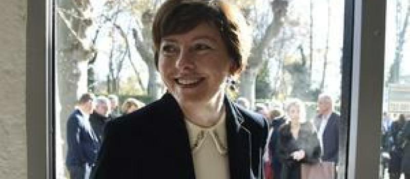 CaroleDelgaendéplacementdans le Gers vendredi22 septembre2017