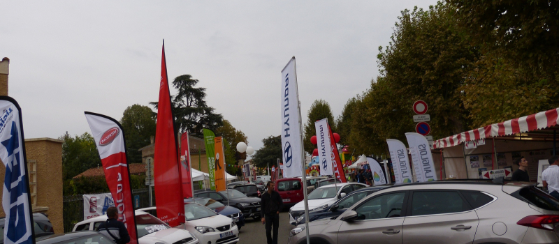 AUCH : ouverture de la première foire d'automne.