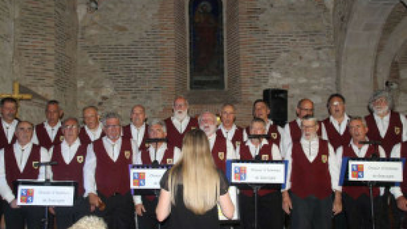   Le Chœur d’hommes de Gascogne sera en concert