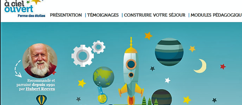 Fleurance - A ciel ouvert : un site web dédié aux classes de découverte et journées pédagogiques