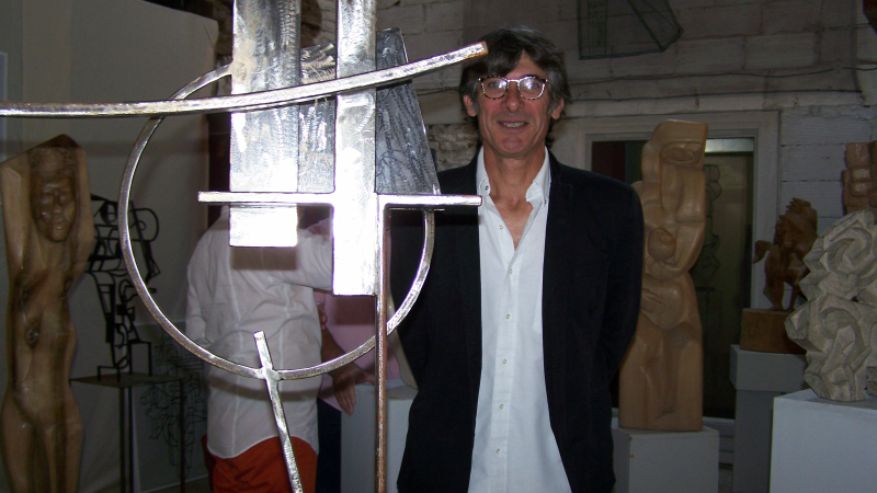 Vernissage d'une exposition réunissant trois artistes à Samatan