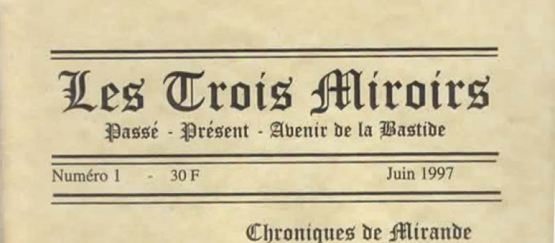 Les trois Miroirs ont 20 ans cette année