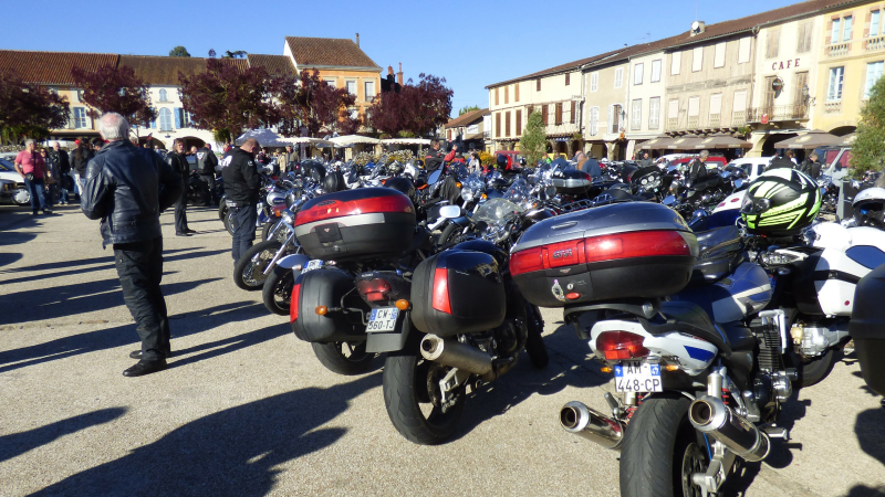 Les motards du Gers en balade 