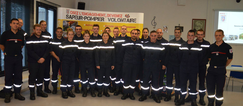Du renfort chez les sapeurs pompiers
