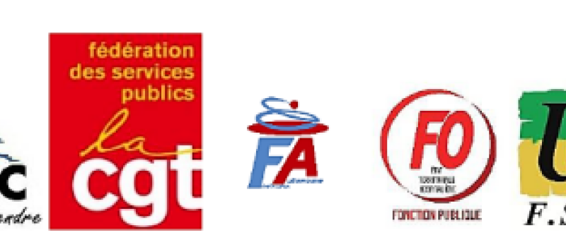 Auch - Manifestation inter-syndicales