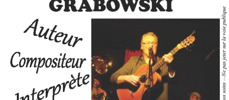MAUVEZIN - Concert JF Grabowski. A ne pas manquer !!!!Artisan de la belle chanson française....