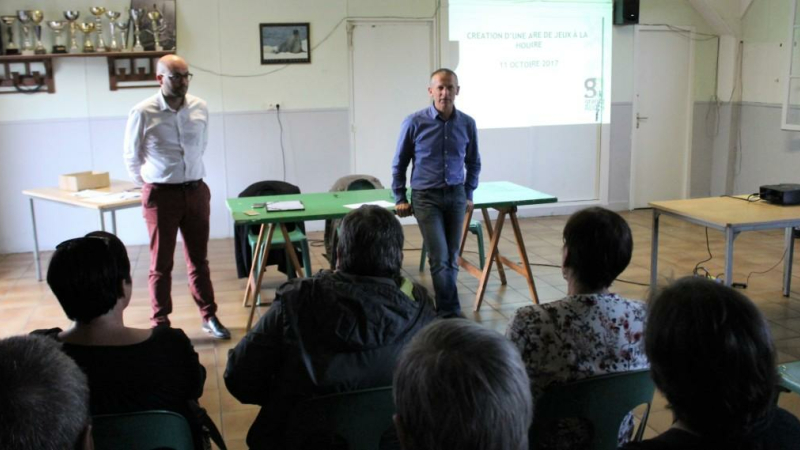 Auch - Consultation sur les futurs jeux pour enfants au quartier de La Hourre