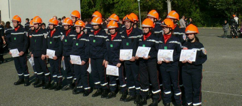 Les Jeunes Sapeurs Pompiers du Gers à l'honneur