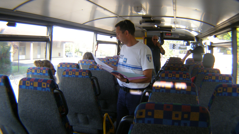 sécurité routière dans les transports scolaires