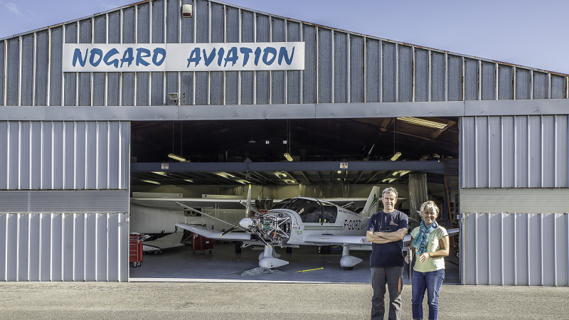 Nogaro Aviation - Ce 1er en Europe en remotorisation d’avions légers innove