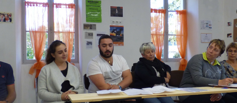 une bien sympathique assemblée