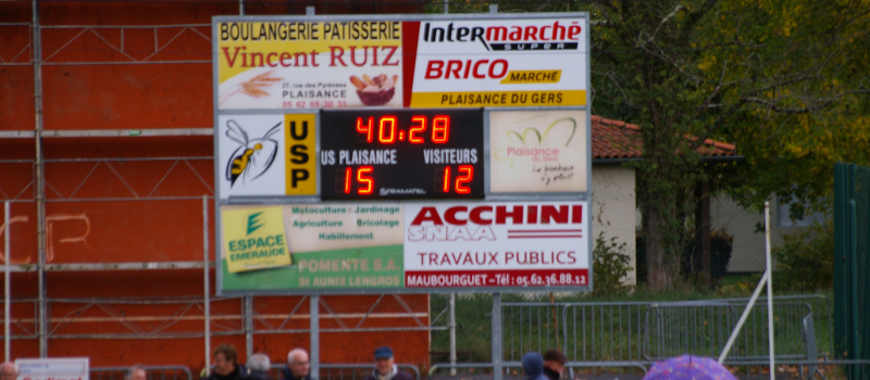 Echos de l'U S Plaisance Rugby 
