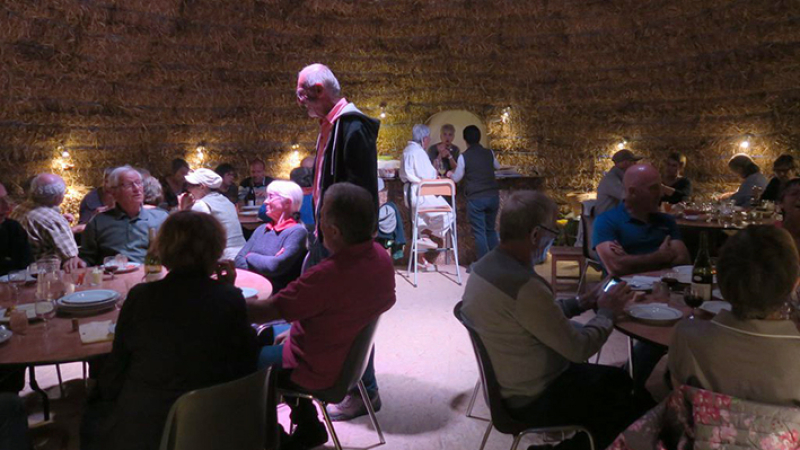Premier spectacle dans l'Igloo de st martin